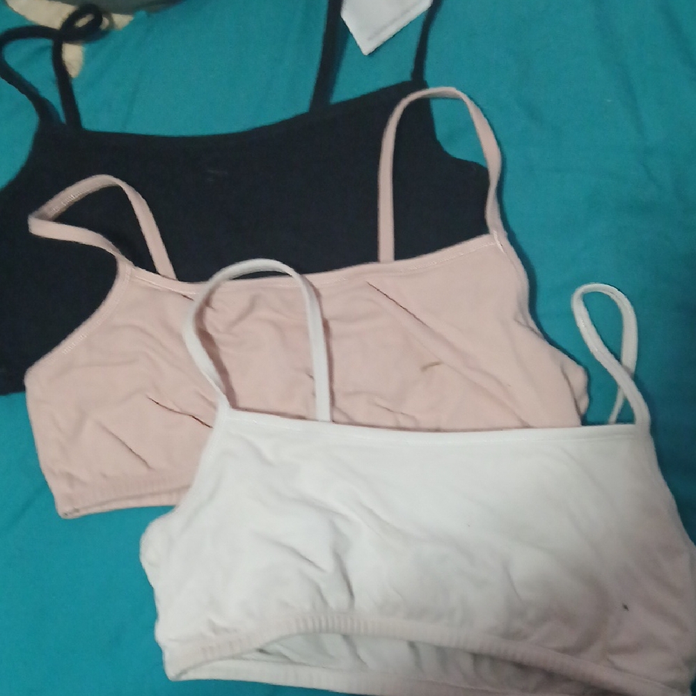 Fruit Of The Loom Bra Set (No Padding) - Black, Pink, and White